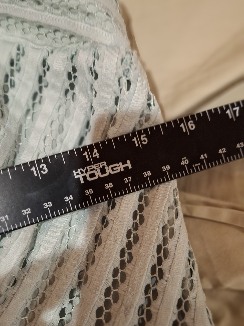 New York & Company Strapless Mint Pleated A-Line Dress - Picture 12 of 16